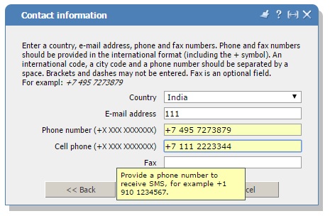 How to write indian telephone numbers in international format